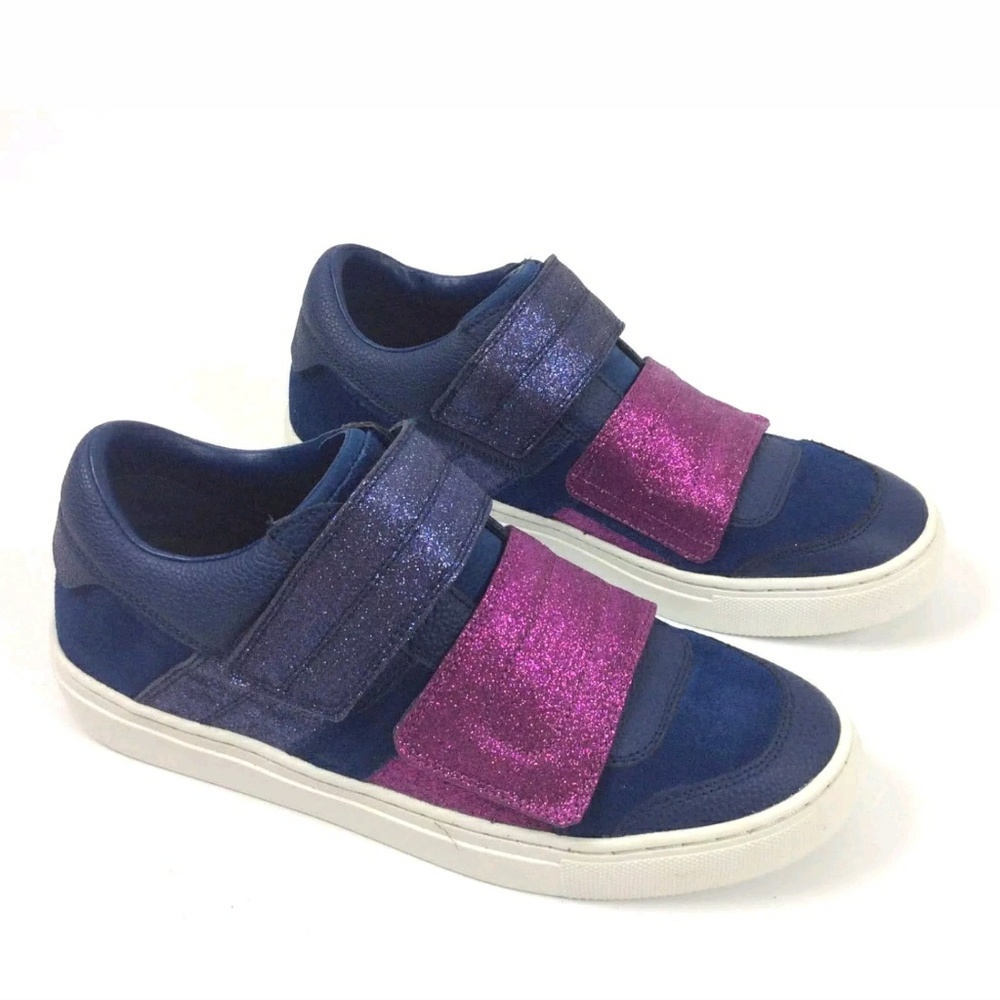 Skechers Sneakers Size 8 Blue Pink Street Fit